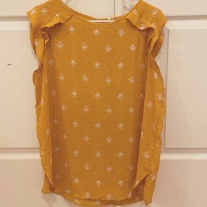 Loft sleeveless blouse Large